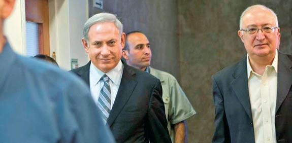 מנואל טרכטנברג, בנימין נתניהו / צלם: רויטרס
